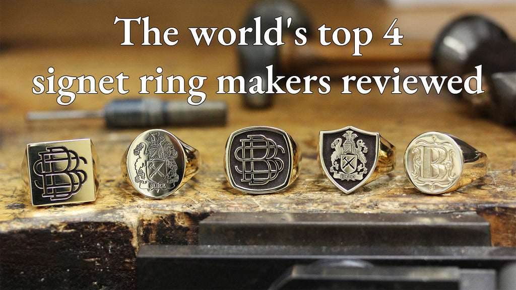 The world's top 4 signet ring makers reviewed (pros, cons and considerations)
