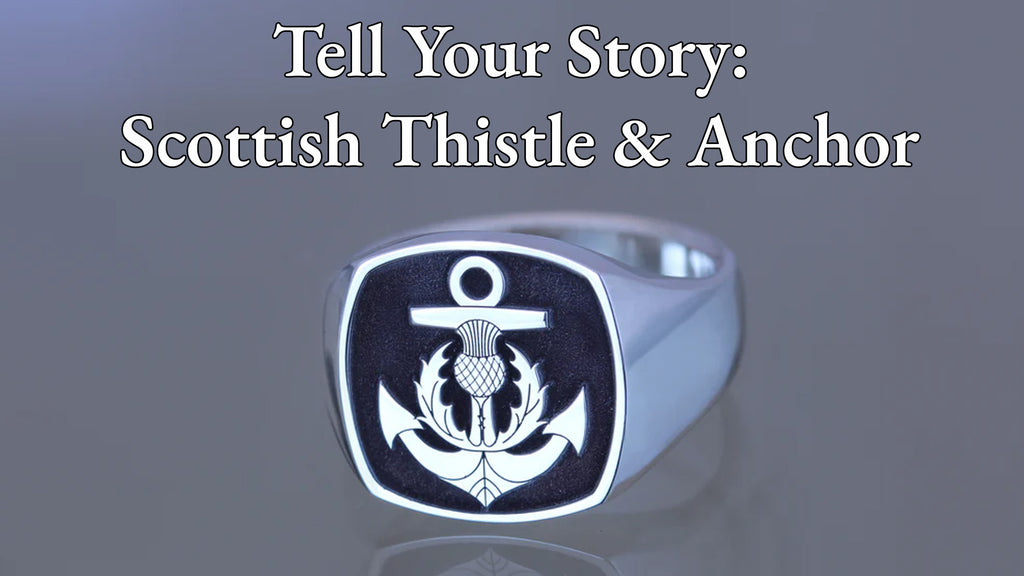 Tell Your Story: Scottish Thistle & Anchor