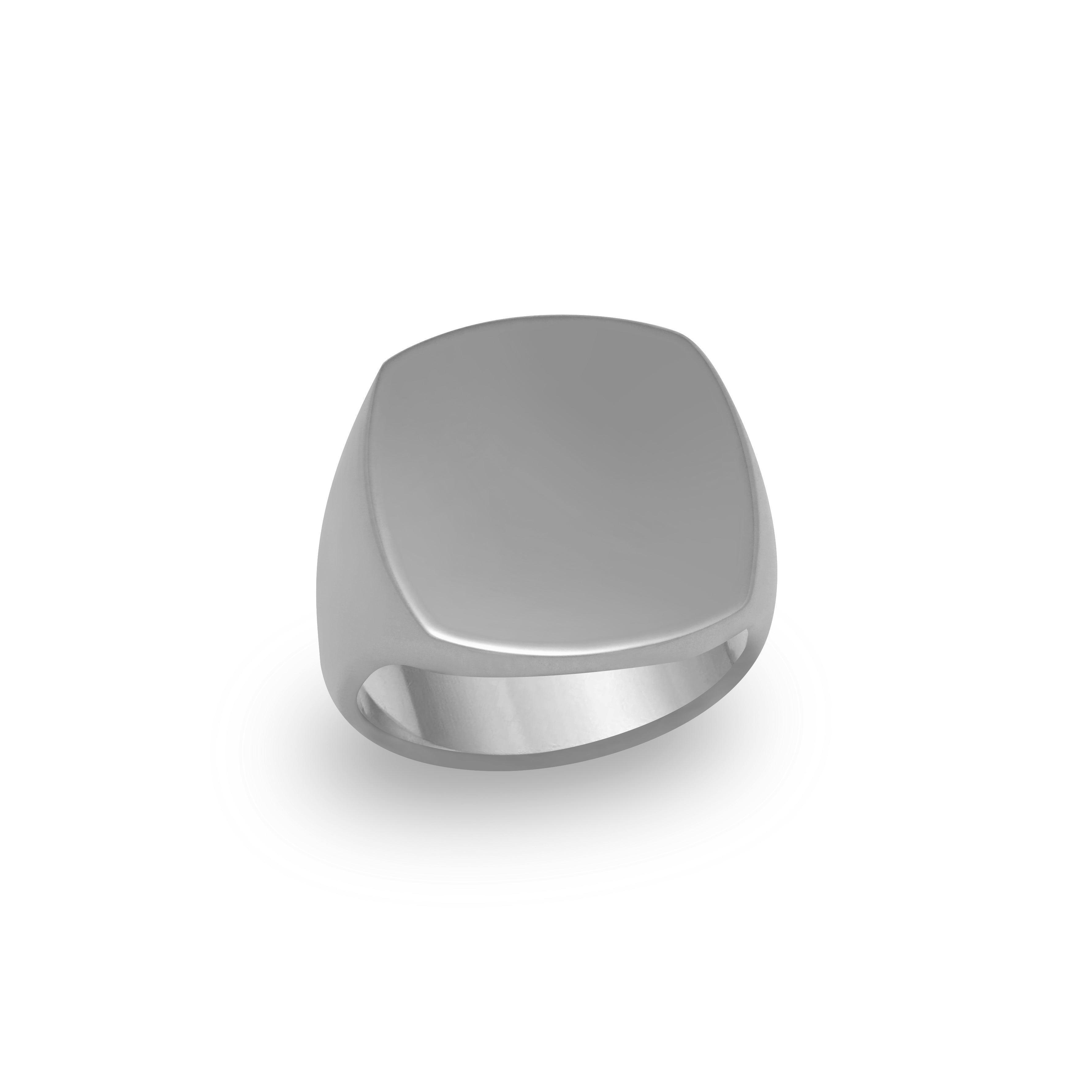 Platinum Signet Ring