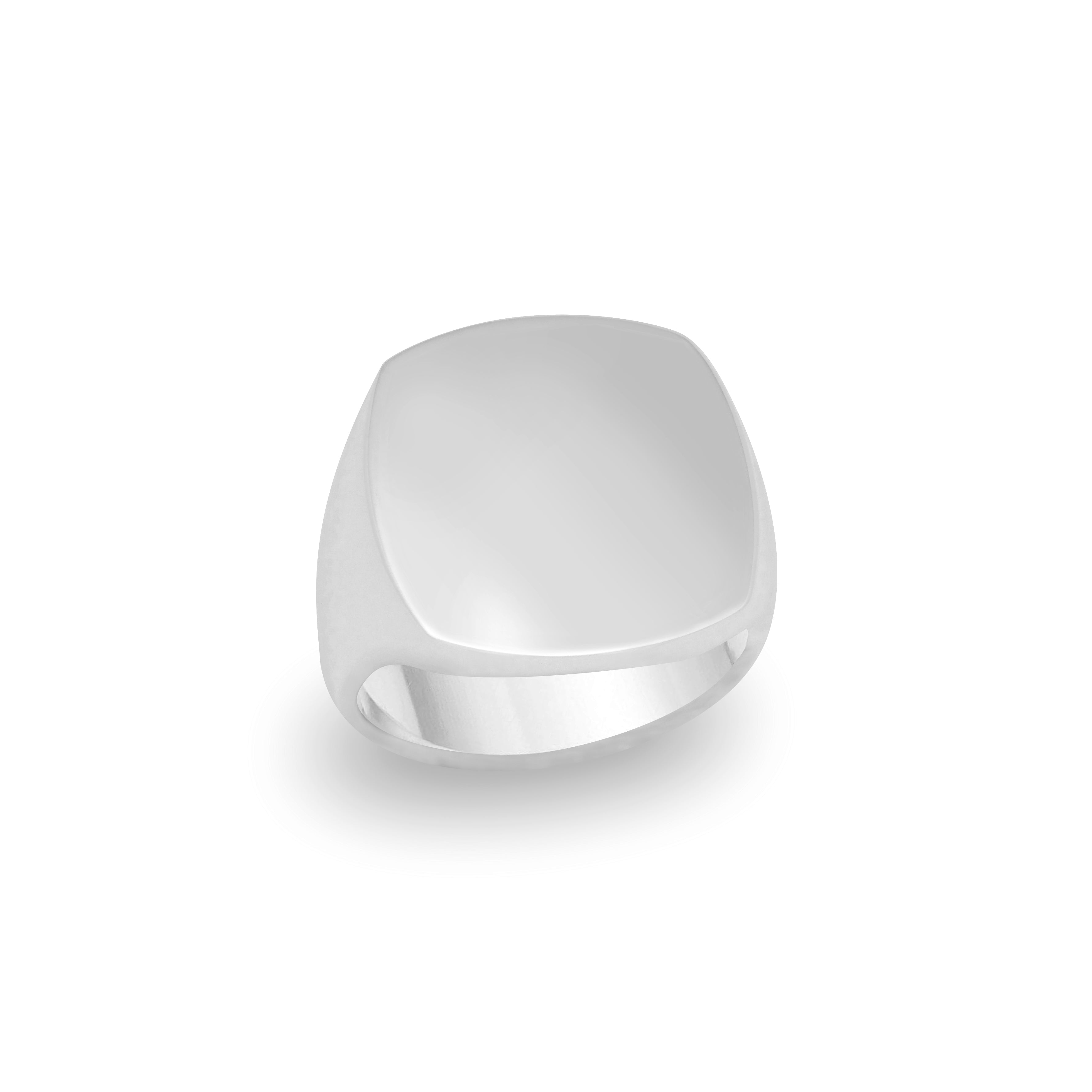 Signet Ring Rilver Sterling Silver Signet Ring – Custom Signet Rings