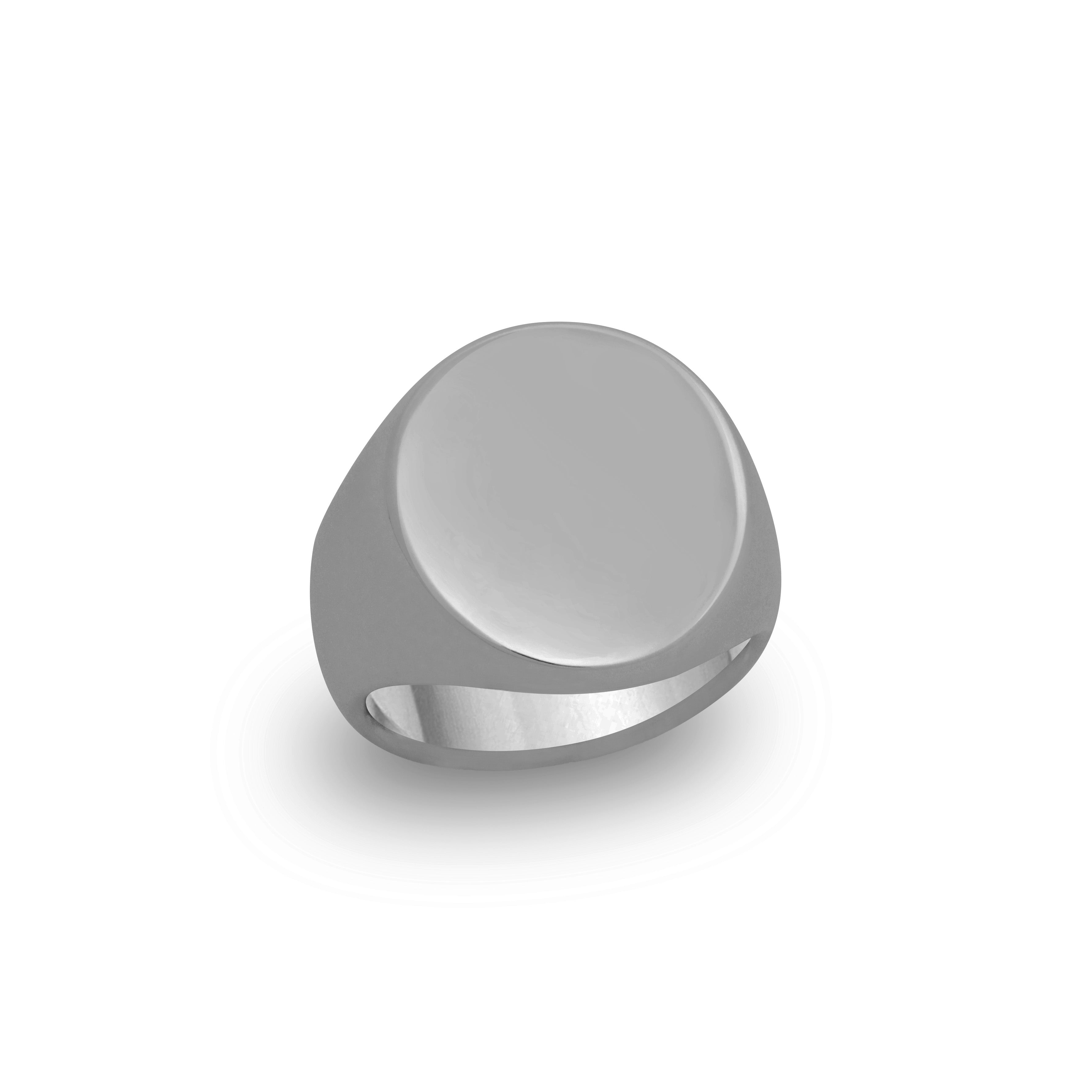 Platinum Signet Ring