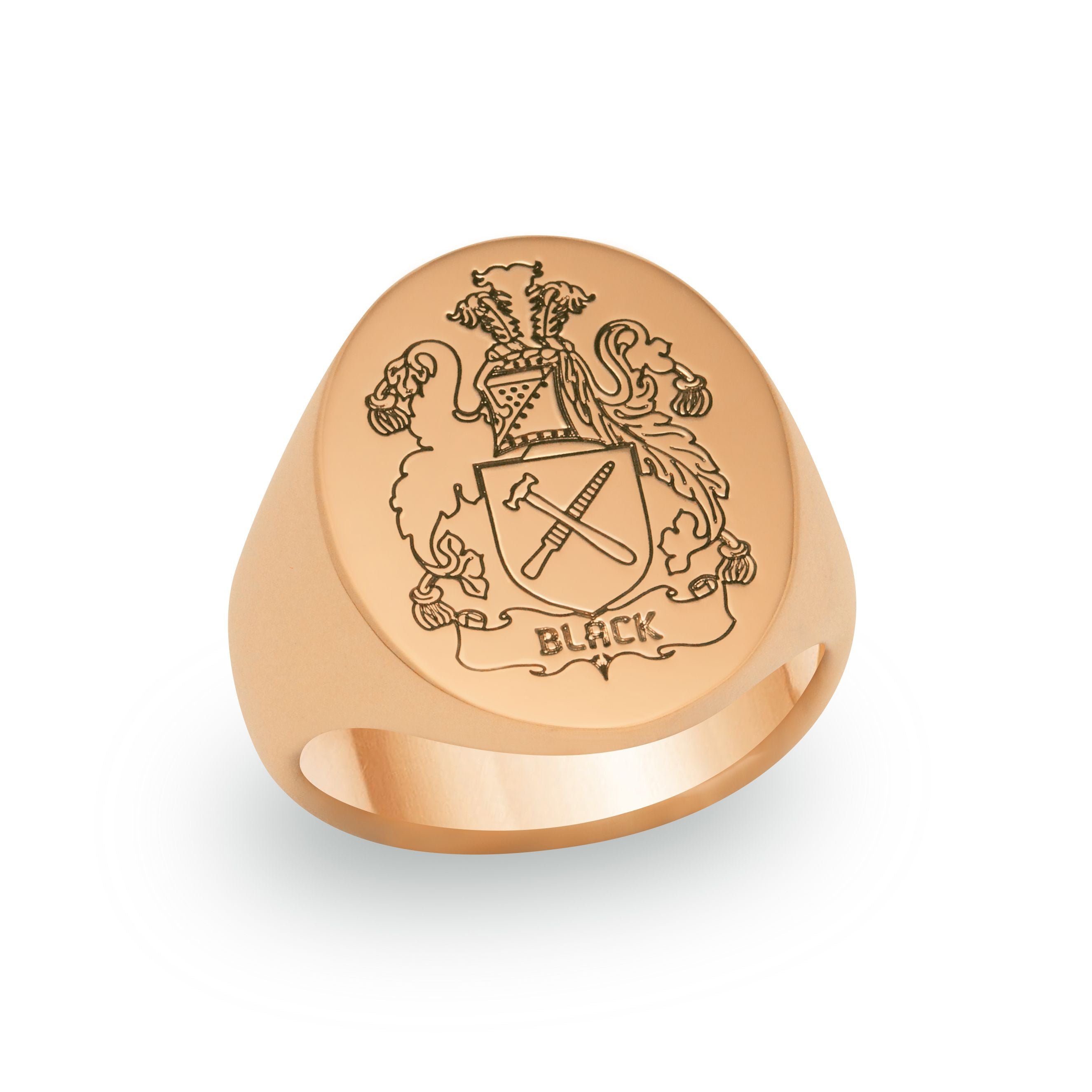 Timeless Signet Rings | Shop Benjamin Black Goldsmiths – Custom Signet ...