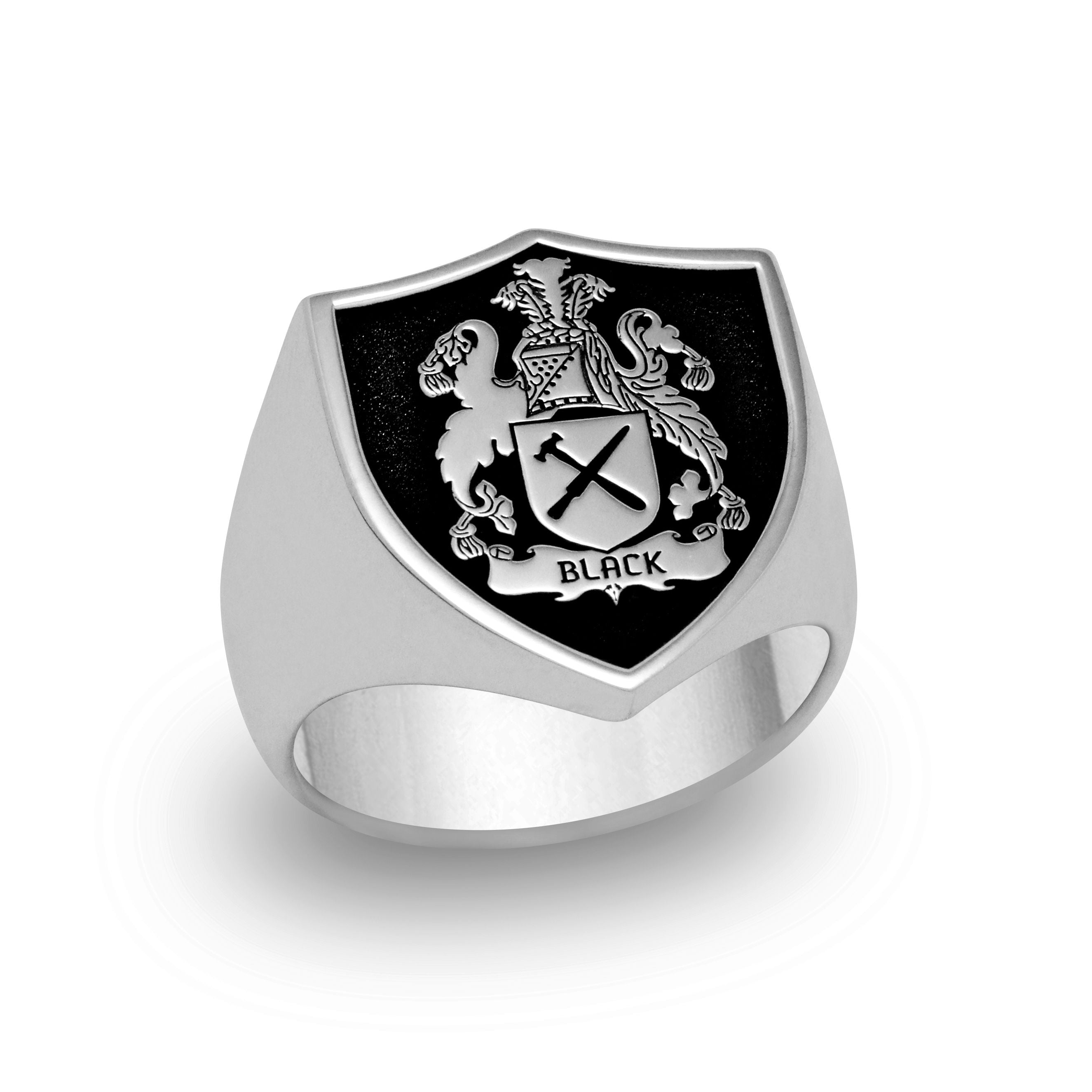 Timeless Signet Rings | Shop Benjamin Black Goldsmiths – Custom Signet ...
